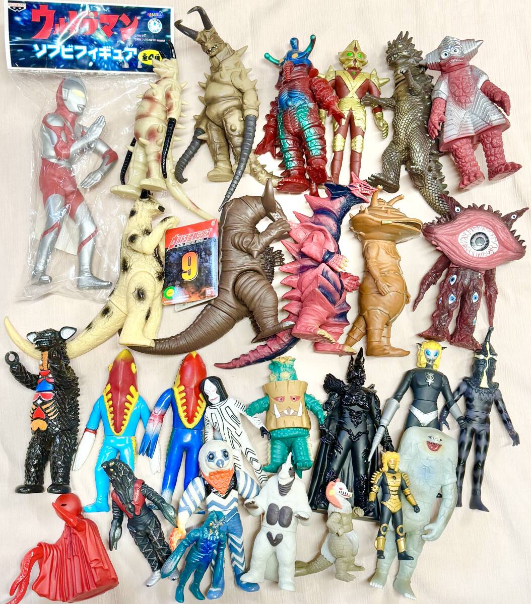ウルトラマンシリーズ ソフビまとめ売り 大量 大量約100体】ウルトラマン 怪獣 ソフビ まとめ売り 【公式通販】