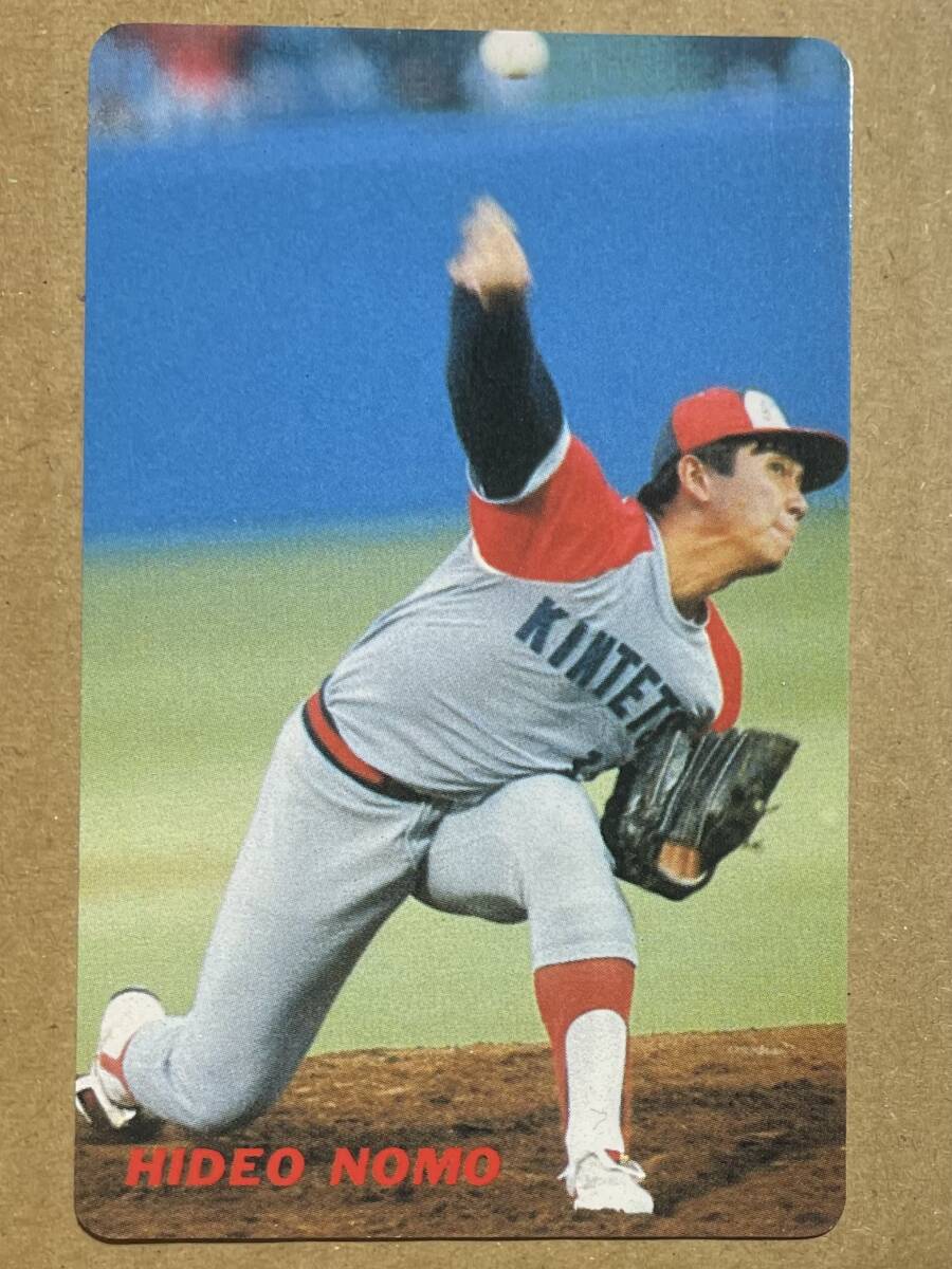 レア！　野茂英雄　8枚セット　カルビー　プロ野球チップス　カード　1991 カルビー 1991 プロ野球チップス カード 野茂英雄 連続投球フォーム