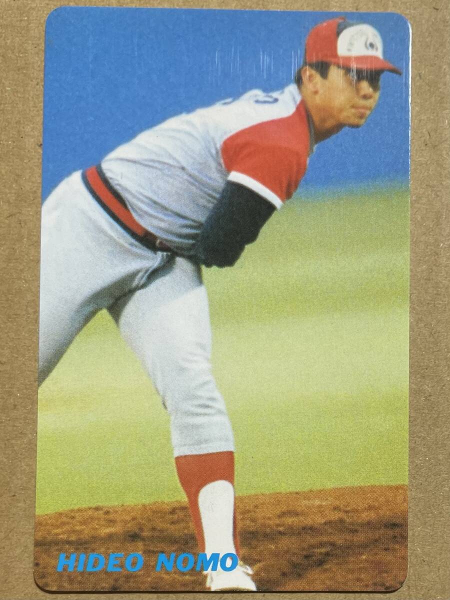 カルビー 1991 プロ野球チップス カード 野茂英雄 連続投球フォーム カルビー 1991 プロ野球チップス カード 野茂英雄 連続投球フォーム