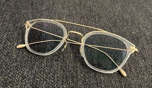 メガネ eyevan ruben クリアフレーム　ダブルブリッジ　サングラス　アイヴァン