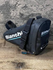 JO155 ビアンキ Bianchi サドルバック 黒