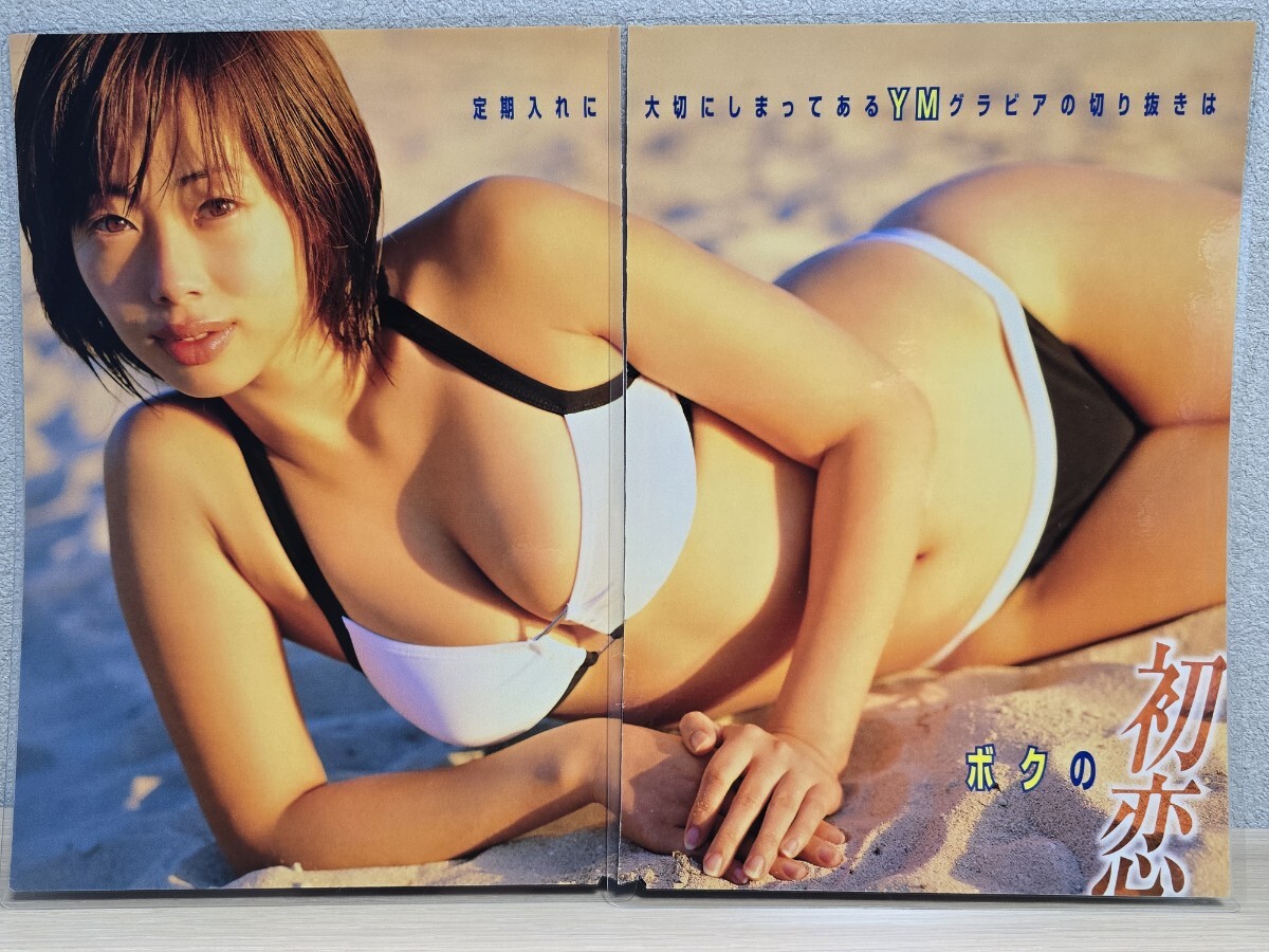 井上和香】[150μmラミネート加工 切り抜き6ページ]ヤングマガジン 2005