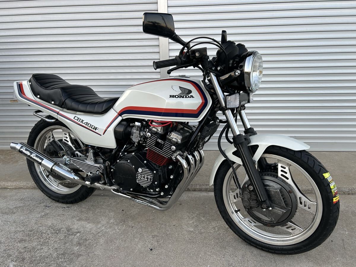 極上 CBX400F ユーロライン 2型エンジンOH済み 車検3年付き