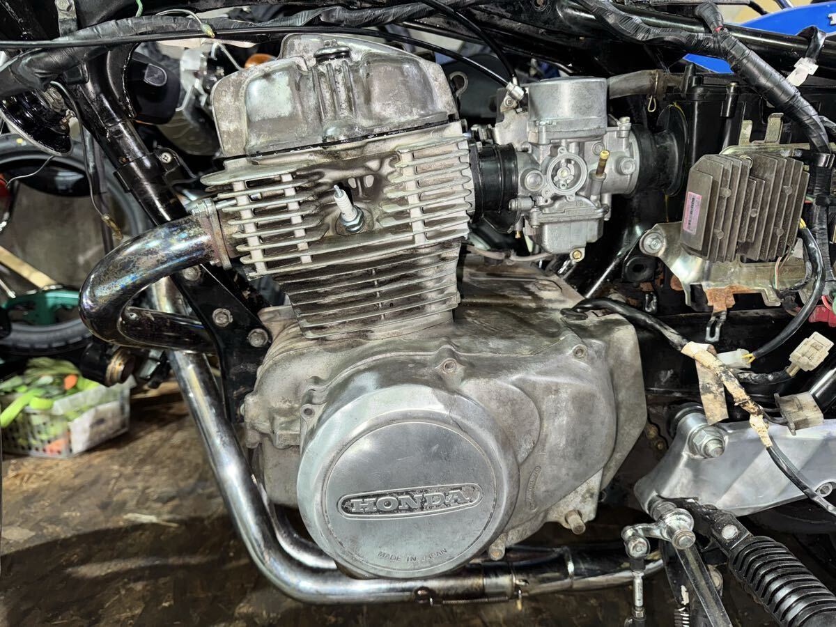 ホンダ CB250T CB250N 実働エンジン キャブレター ホンダ CB250T CB250N 実働エンジン キャブレター