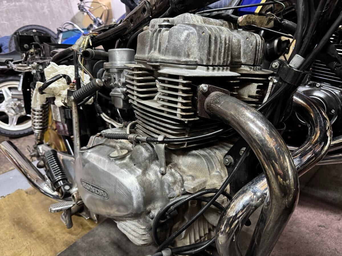 ホンダ CB250T CB250N 実働エンジン キャブレター ジェネレーター
