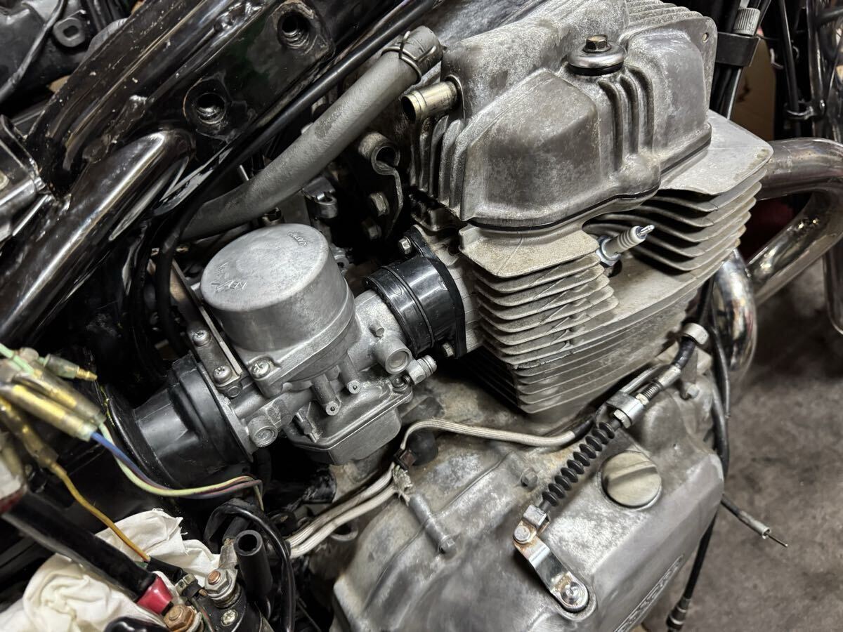 ホンダ CB250T CB250N 実働エンジン キャブレター ジェネレーター