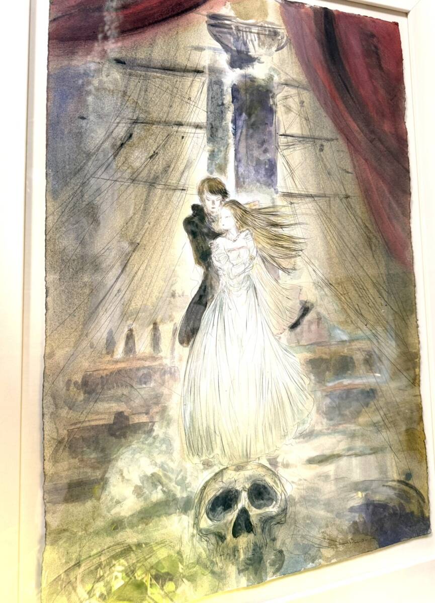 天野喜孝 オーダー品 FF6 セリス オペラ 絵画 アールビバン 額装品 家宝！VIP顧客のみの幻の権利/480万】天野喜孝 スーパーオーダー品