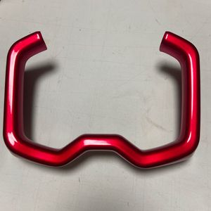 新型 50系 RAV4 ドリンクホルダーカバー レッド コンソール シフト インテリアパネル カ