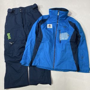 CC ミズノ MIZUNO スノーボード スキーウェア 上下セット ブレスサーモ SIK SAK レディー