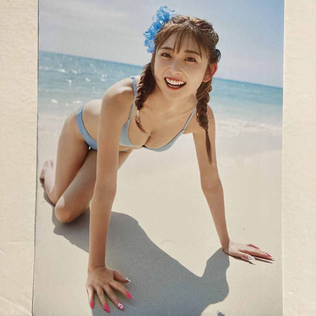 ゆうちゃみ 150μm厚手ラミネート加工 6ページ 写真集 ちゃみSummer