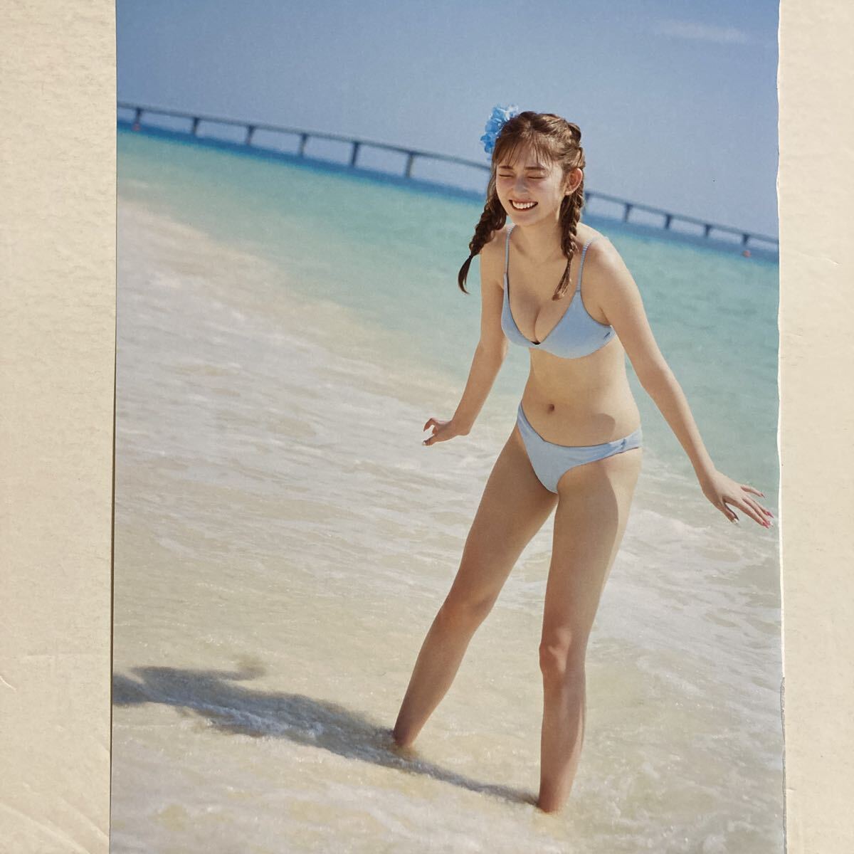 ゆうちゃみ 150μm厚手ラミネート加工 6ページ 写真集 ちゃみSummer