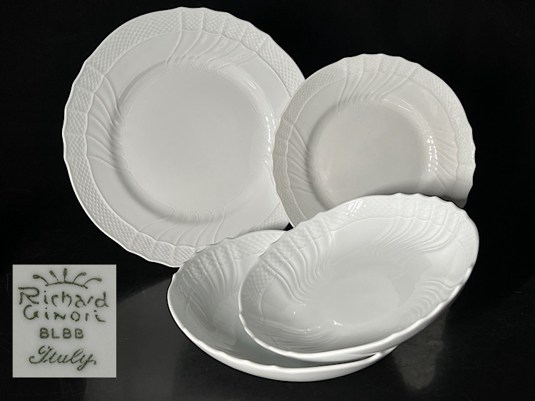 リチャードジノリ ベッキオホワイト プレートの値段と価格推移は？｜34
