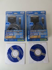 ◆【未開封・新品】ELECOM エレコム USB PC to パラレルプリンターケーブル グラファイト