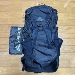 GREGORY グレゴリー ZULU30 ボルケニックブラック レインカバー付き