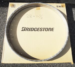 未使用新品 アラヤ ステンレスリム 28×1-1/2（2本セット）