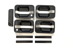 スズキ エブリイ ワゴン DA64W バン DA64V ドアハンドルカバー　カーボン調