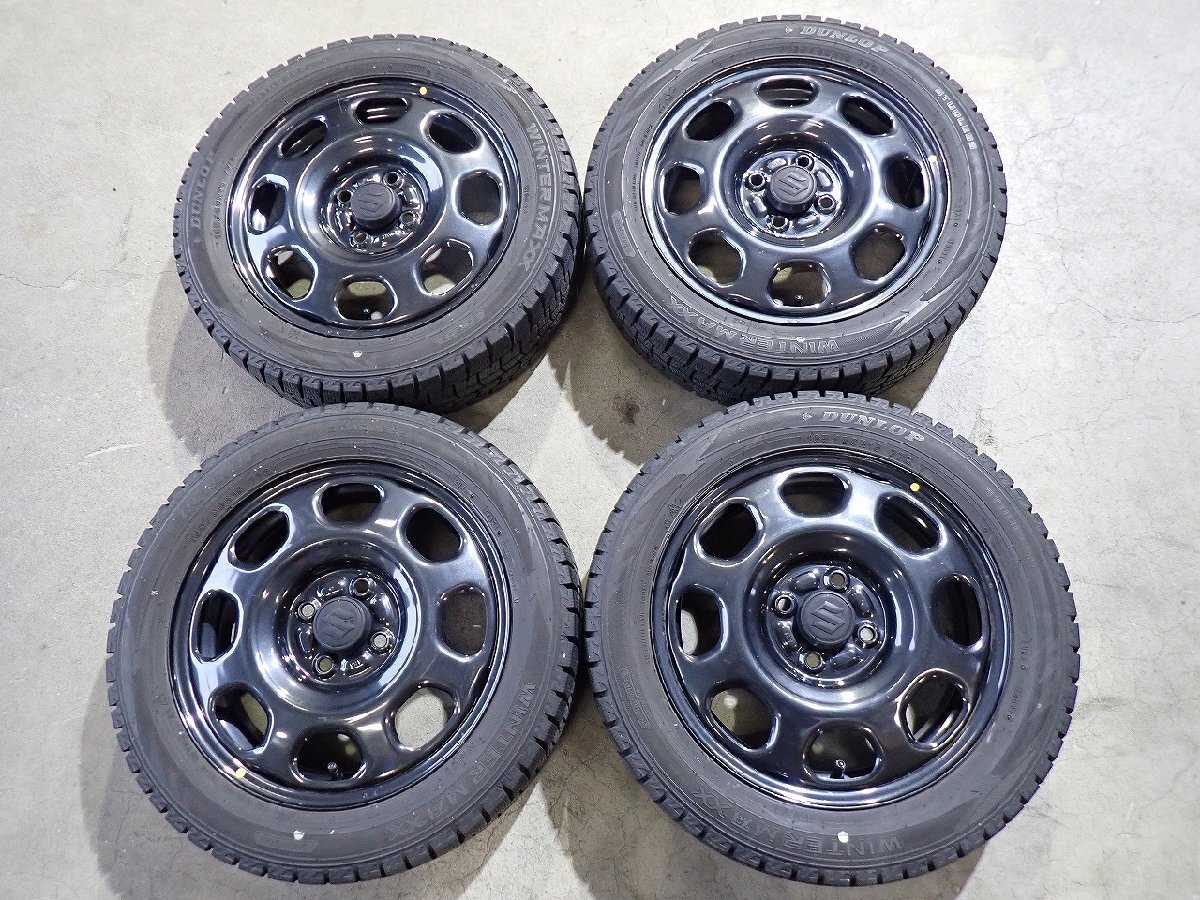 EF170【送料無料165/60R15】スズキ純正スチール ハスラー純正 ソリオに