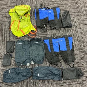 ◆1円スタート◆ モンベル リュック ゲイター セット 登山 アウトドア レインウェア キャ