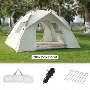 テント ワンタッチテント ワンタッチ式 キャンプ　簡単設営 窓口あり メッシュ付き 防水