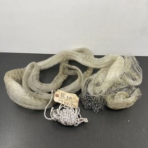 漁具 投網 未使用保管品 一目1寸7分 丈約3メートル 投げ網 ナイロン