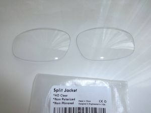 処分価格！！★オークリー スプリットジャケット用 カスタムレンズ HD CLEAR 新品 OAKLEY