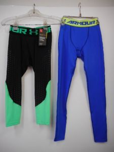 71 送60サ 0129UD09 UNDER ARMOUR アンダーアーマー レギンス 2点セット 1289580 MCM3753