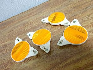 ▲新品　キャットアイ　反射板4枚セット　ビンテージ▲980　　