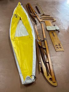 フジタカヌー FUJITA CANOE KG-1 ウッドフレーム フォールディングカヌー レジャー アウ