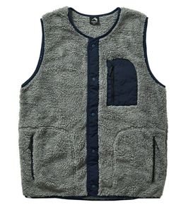 ワークマン ストレッチフリースノーカラーベスト LL フリースベスト ノーカラーベスト WO