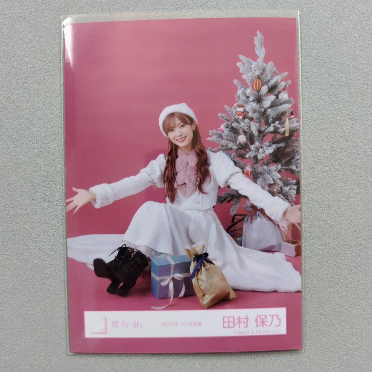 櫻坂46 田村保乃 2025年 サンタ衣装 生写真 3(タレントグッズ)｜売買