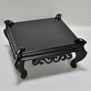 黒檀 花台のYahoo!オークション(旧ヤフオク!)の相場・価格を見る