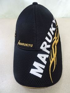 （K-9004）★中古品★　マルキュー　トライバルメッシュキャップ　ブラック　L