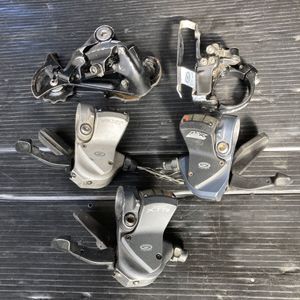 SHIMANO シマノ 9s時代のジャンク色々 M950 XTR 他ディレーラー前後もセットで