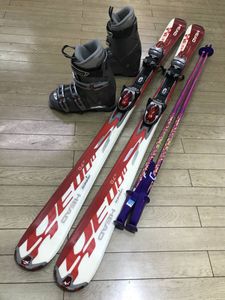 ☆★☆2026シーズンセール！メンズカービングスキー４点セットN499　HEAD XENON 156cm/靴