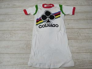 ■MK★デッドストック品！コルナゴTシャツ（イタリア製）▲汚れ有/Sサイズ位■/Z802