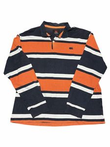 【ラグビー】カンタベリー　ラガーシャツ　長袖　3L ボーダー