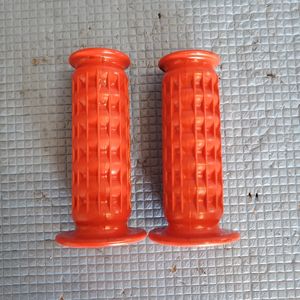 キジマ ニュータイプミニグリップラバー ミニバイク用 赤 当時物 希少 昭和 レア レトロ