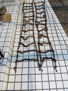 日発販売　トラック用タイヤチェーン89182　245/70R19.5のスタッドレスタイヤに使用可能