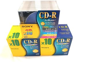 【未開封】SONY CD-R 30枚 日本製 650MB 74分 10枚入×3個セット 希少