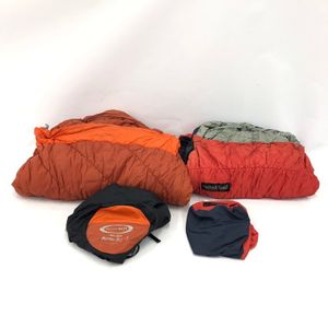mont-bell　モンベル　寝袋　1121698　121218　２点まとめ【EBAF9025】