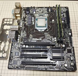 Core i7-4790, Asrock B85Mマザーボード, BUFFLO メモリ16GB（8GB×2）　ジャンク