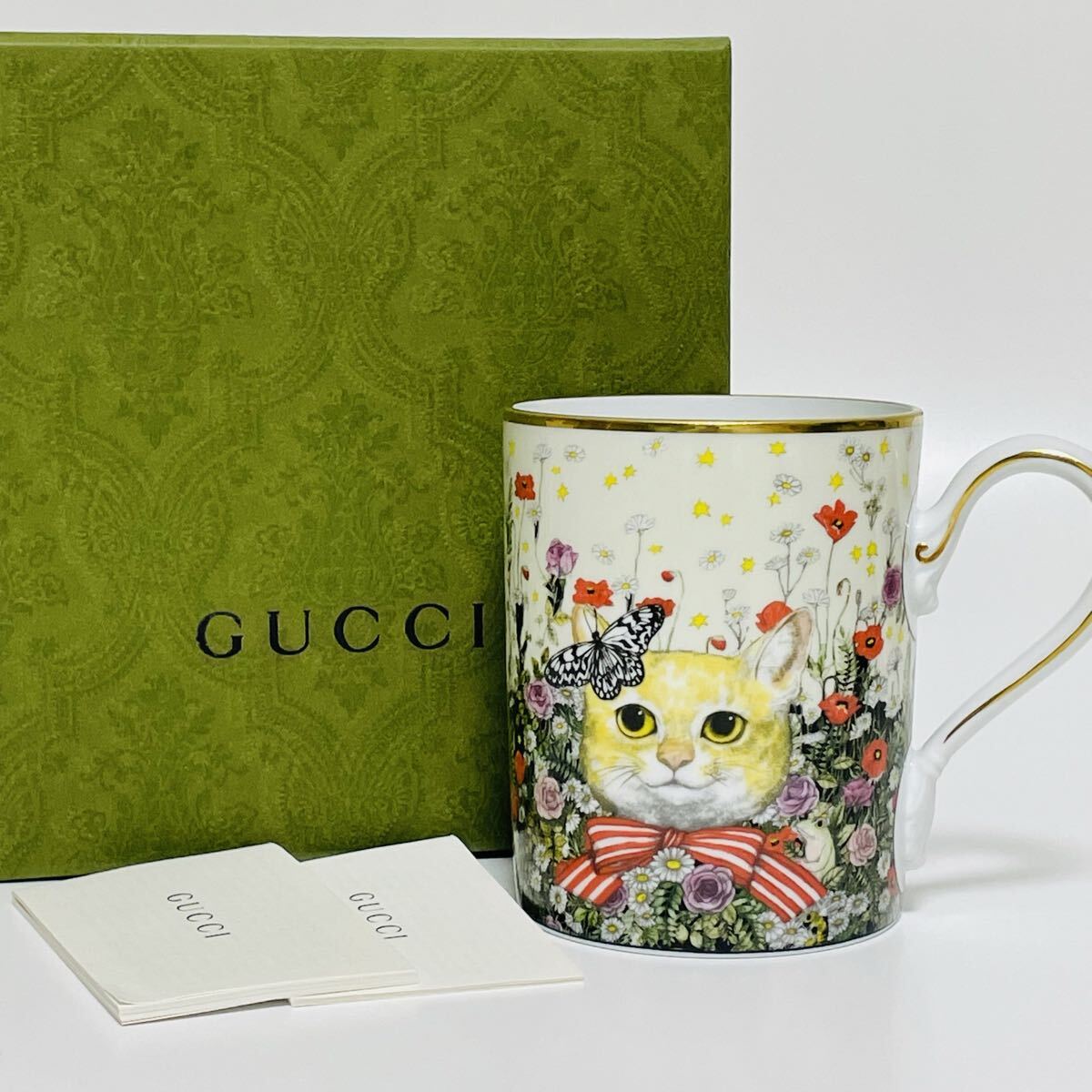 ○ 未使用 グッチ GUCCI オルゴール ノベルティ ヒグチユウコ コラボ