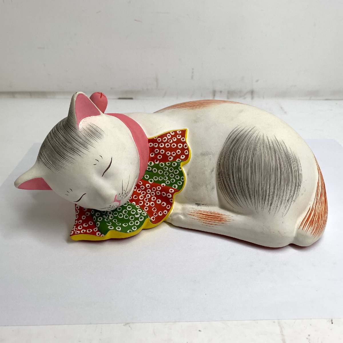 お福さん おかめ お多福 裏絵あり 春画人形 縁起物 非鉄金属？ 中古品 木彫