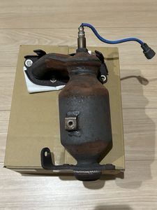 ダイハツ L275S ミラ 触媒 エキゾーストマニホールド 25051-B2251 中古品 O2センサー付属