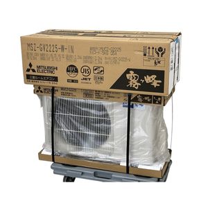 MITSUBISHI MSZ-GV2225/MUCZ-G2225 霧ヶ峰 エアコン 6畳 室内機・室外機セット 家電 三菱