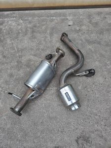 ワゴンR／CT-21Sマフラー(ステンレス)中古品RSR製インナーサイレンサー付き