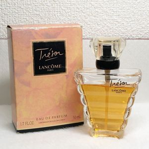 LANCOME TRESOR 50ml ランコム トレゾァ EAU DE PARFUM オーデパルファム 香水 箱付き