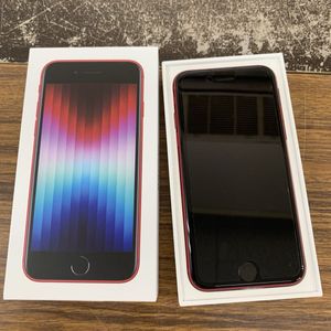 美品 Apple iPhone SE3 MMYE3J/A 64GB PRODUCT レッド ソフトバンク 判定:◯