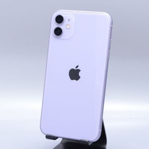 Apple iPhone11 128GB Purple A2221 MWM52J/A バッテリ66% ■ドコモ★Joshin8139【1円開