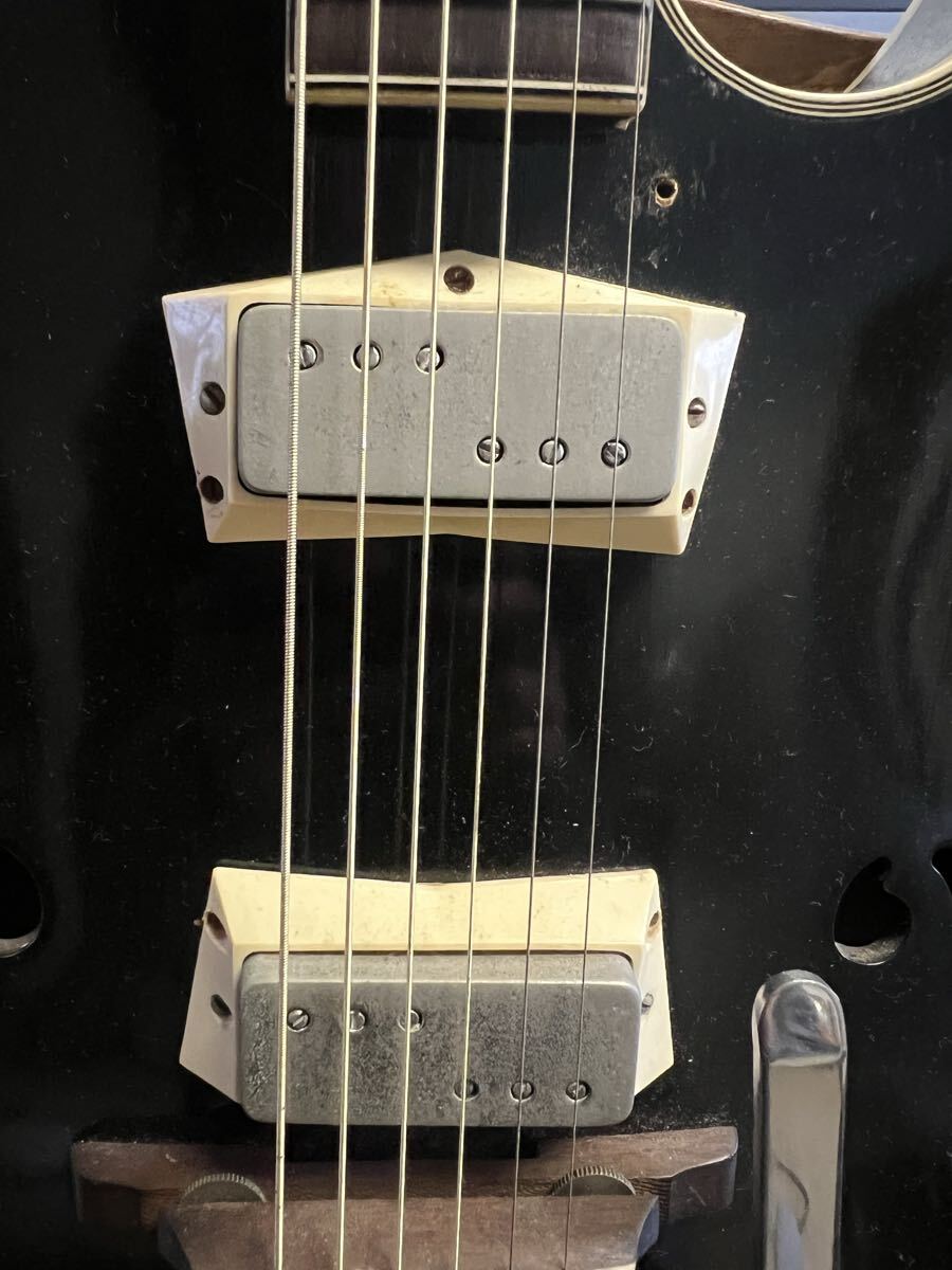 希少】Silvertone 1446 Chris Isaak Model / Gibson製ミニハム搭載